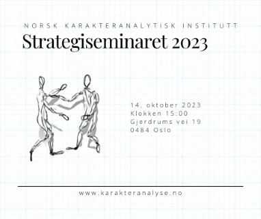 Plakat for Strategiseminaret 2023